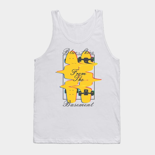 Banana(twins) Board Tank Top by BSFTB Blue Skies from the Basement